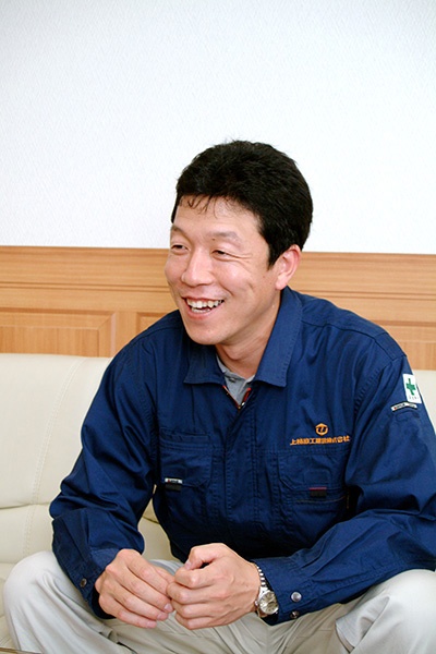 代表取締役社長 上柿範兼
